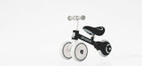 Allobebe Baby Balance Bike for Ages 1-3 – Adjustable Seat, Silent & Soft 3-Wheel Ride-On, Light Blue