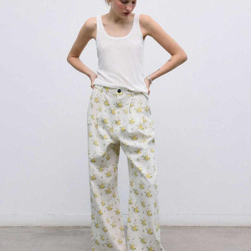 Mimosa Woman Pant Mimosa Print