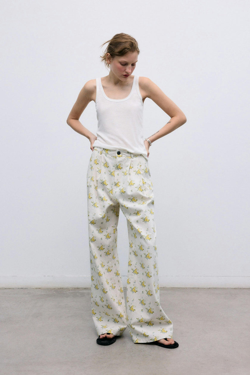 Mimosa Woman Pant Mimosa Print