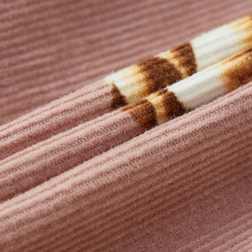 Mushroom Corduroy Casual Pants