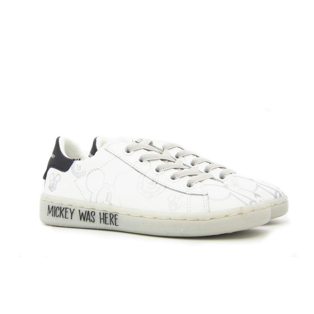 Fainted Silver Mickey Sneakers