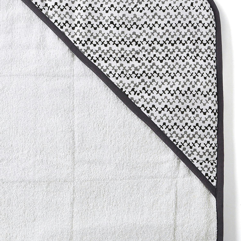 Block-Printed Terry Towel