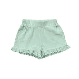 Ruffle Gauze Shorts