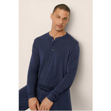 Henry TENCEL Modal Long PJ Set, Blue