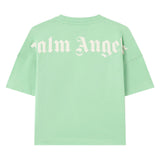 Green Overlogo Crewneck T-Shirt