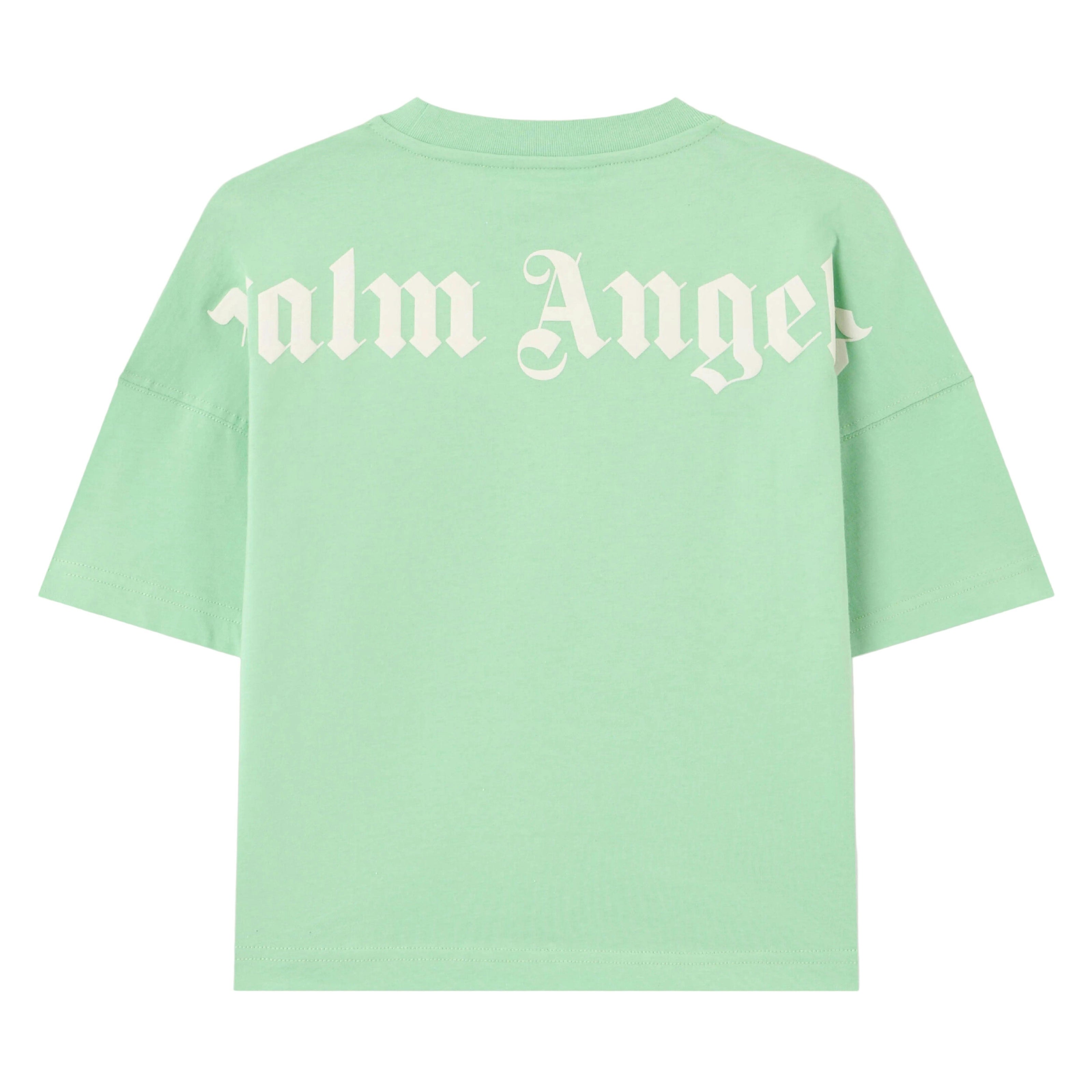 Green Overlogo Crewneck T-Shirt