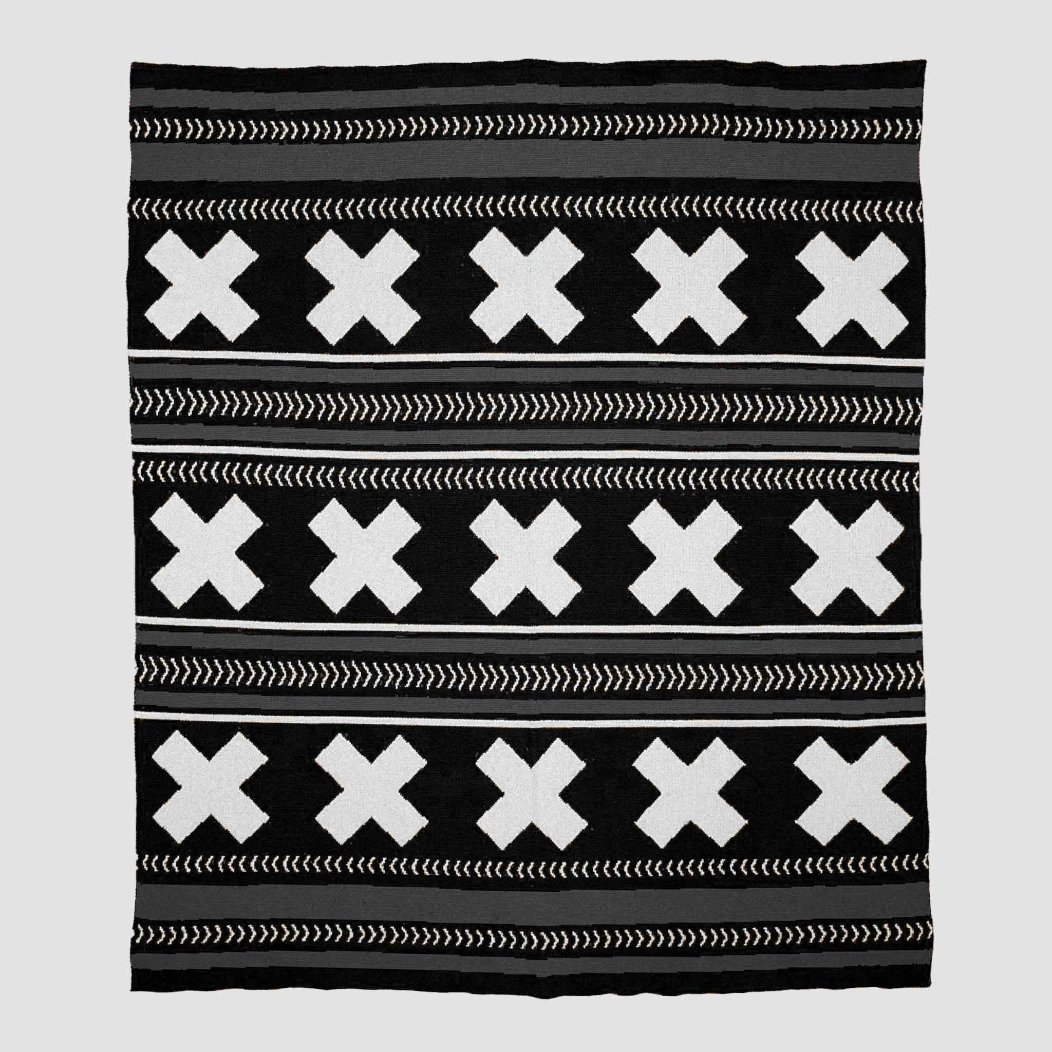 Cotton Sustainable Knit Throw Blanket | Mesa