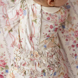 Janey Footie Smocked Ruffled One Piece
