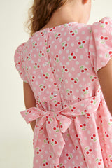 Hand-Smocked Girls Dress Sakura