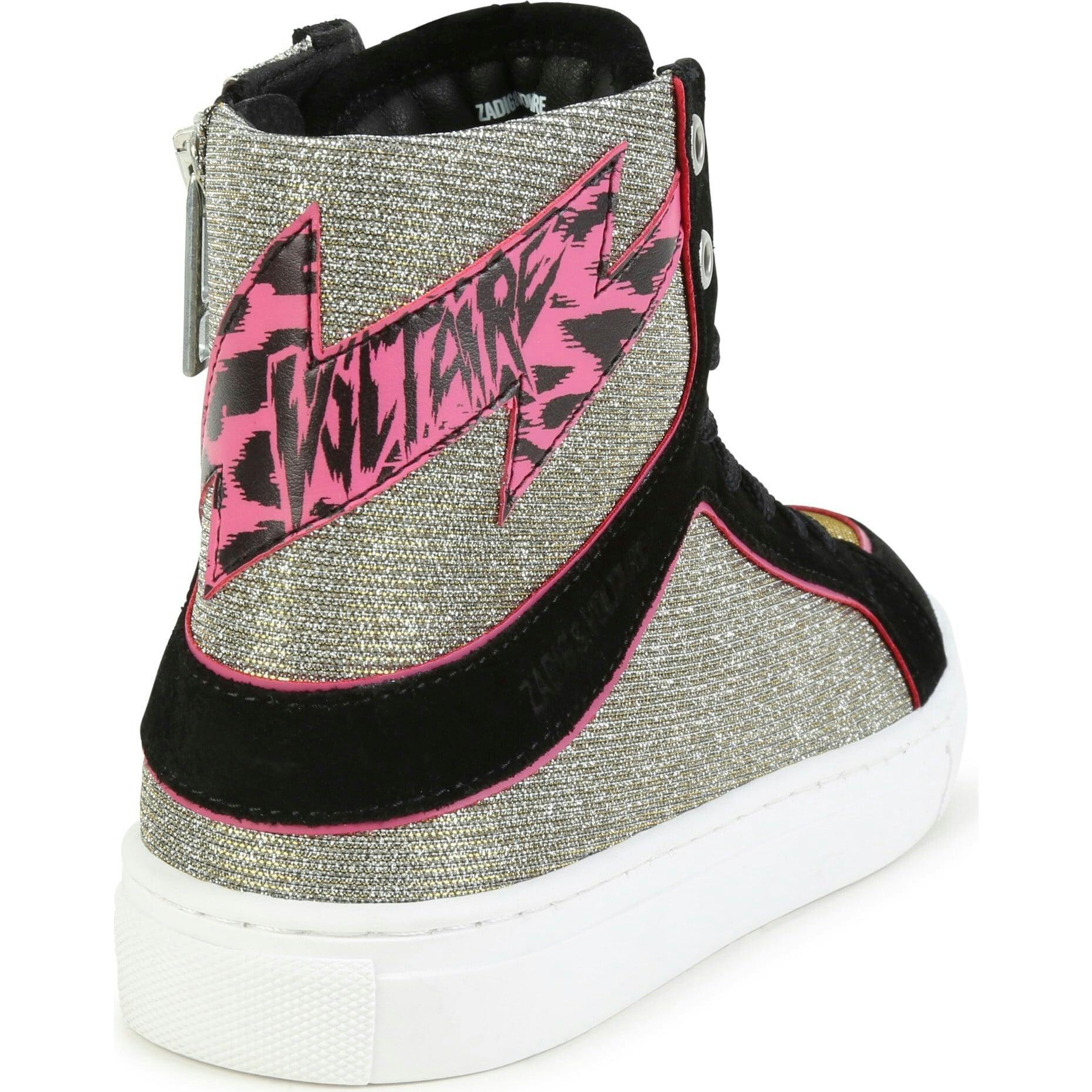 ZADIG & VOLTAIRE Iconic Flash High-Top Sneakers