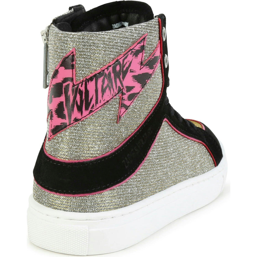 ZADIG & VOLTAIRE Iconic Flash High-Top Sneakers