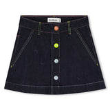 Blue Denim Heart Skirt
