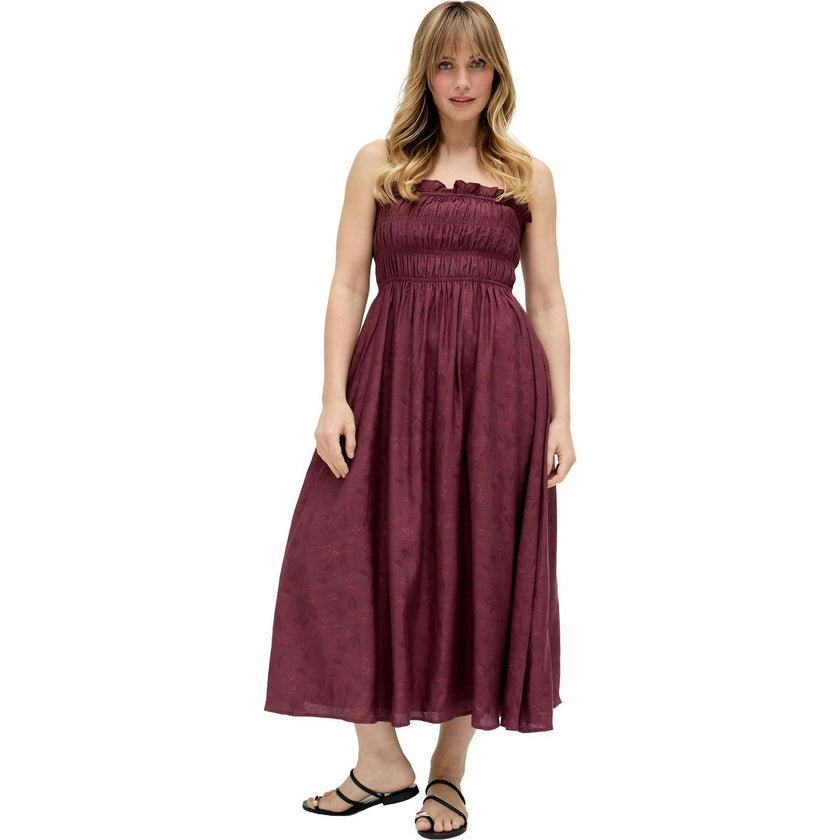 Marie All Over Jacquard Mini Dress