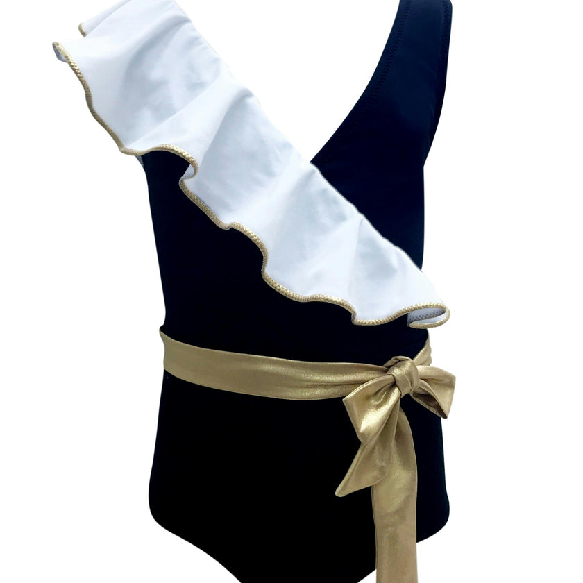 Cleopatra Sleeveless One-Piece Swimsuit