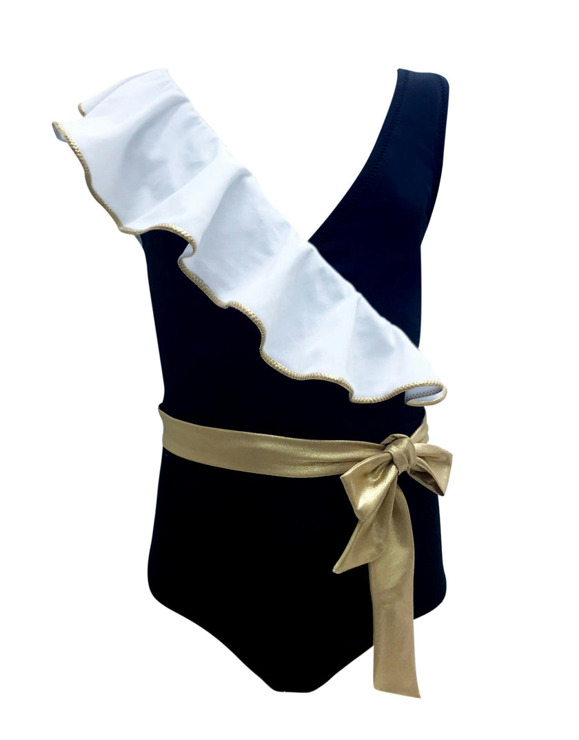 Cleopatra Sleeveless One-Piece Swimsuit