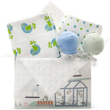 Swaddles and Socks New Baby Gift Set