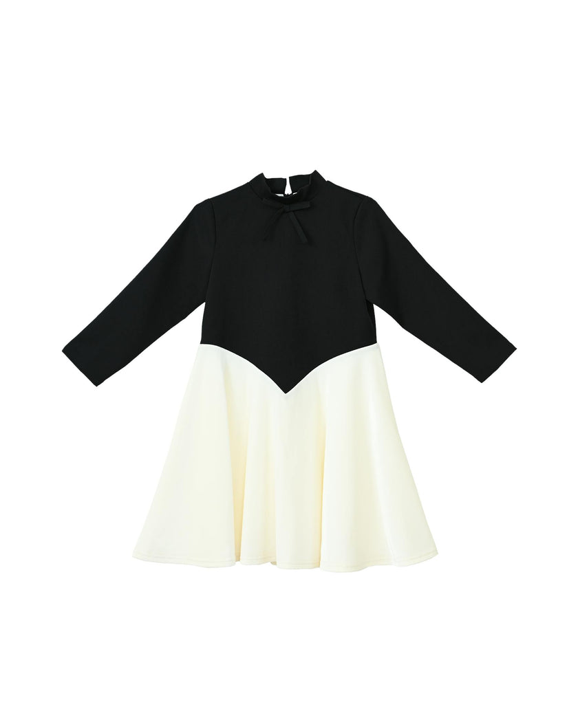 Kai dress (black/ivory)