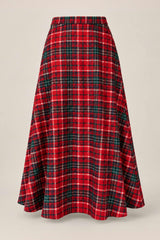 Ana Skirt in Christmas Cheer Plaid