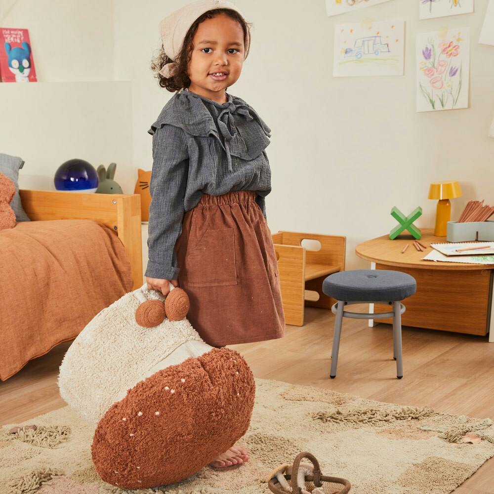 Boletus Mushroom Pouf