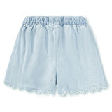 Molo Addie Washed Chambrey Shorts