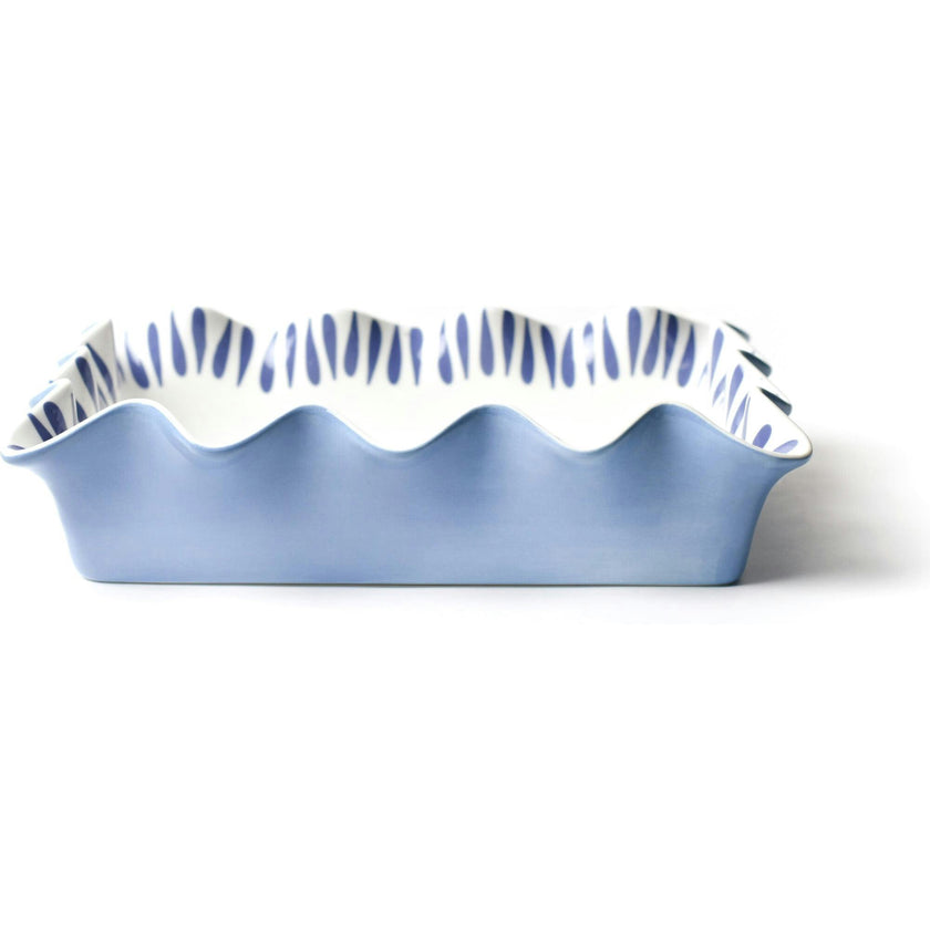 Iris Blue Drop 13 Casserole