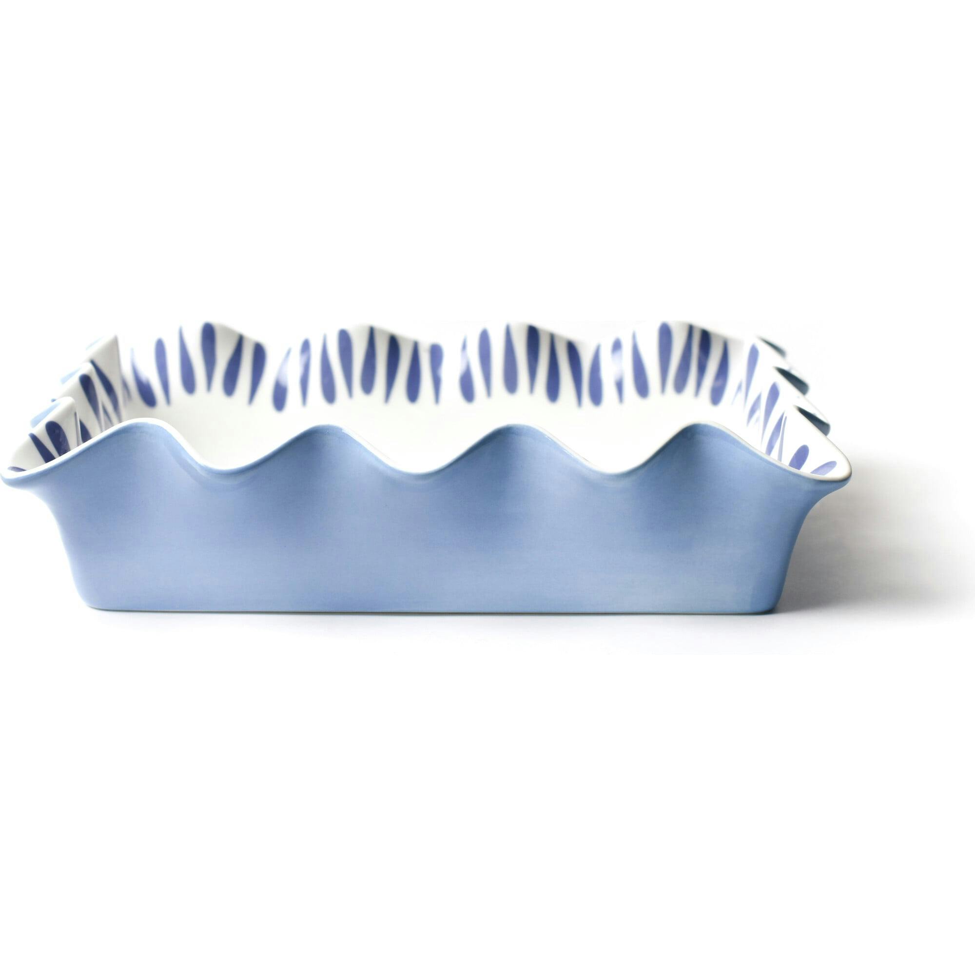 Iris Blue Drop 13 Casserole