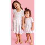 April Ruffled Twirl Dress