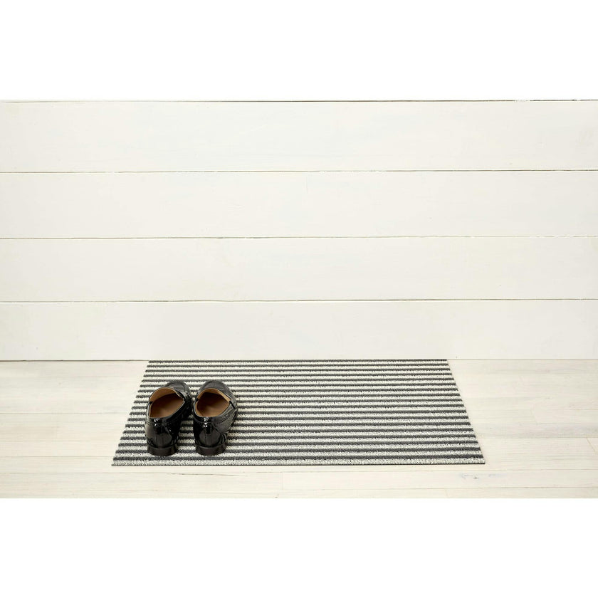 Breton Stripe Shag Floor Mat, Stripes