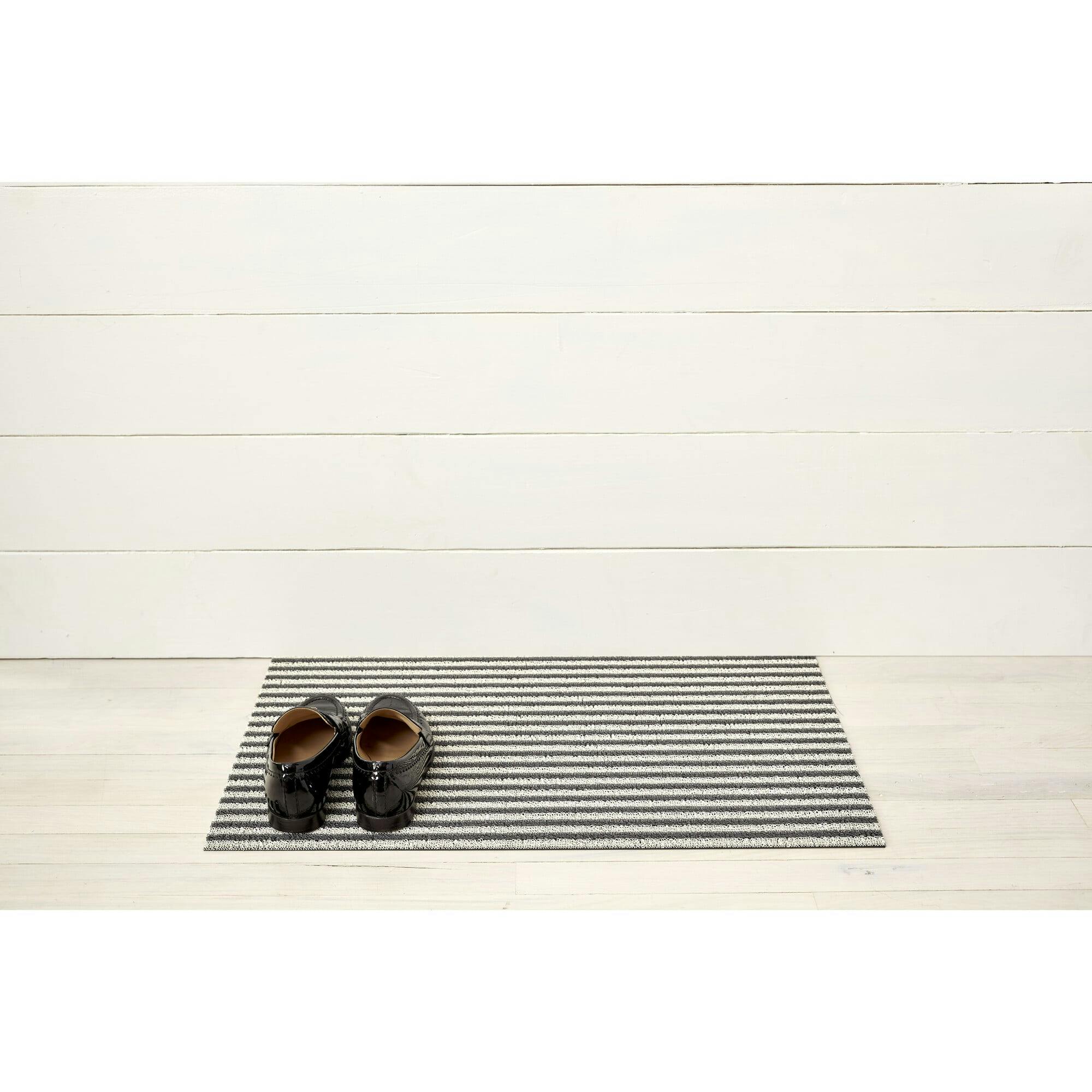 Breton Stripe Shag Floor Mat, Stripes