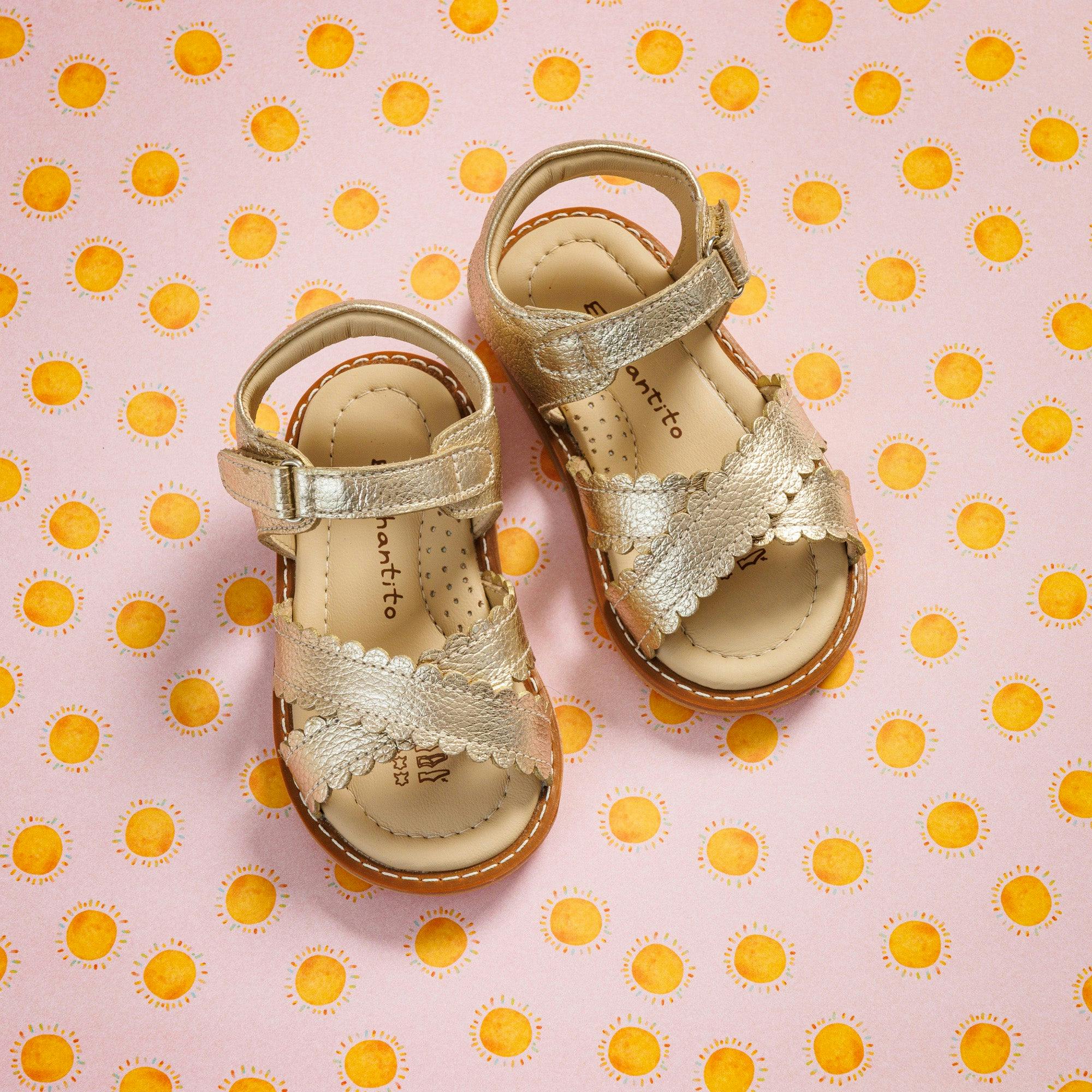 Bloom Sandal Toddler Gold