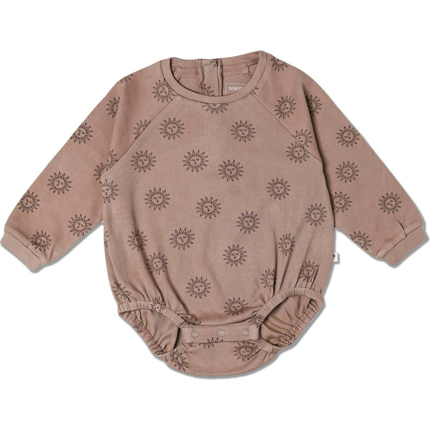Organic Long Sleeve Bubble Romper