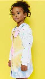 Gem Queen Puff Sleeve Blouse