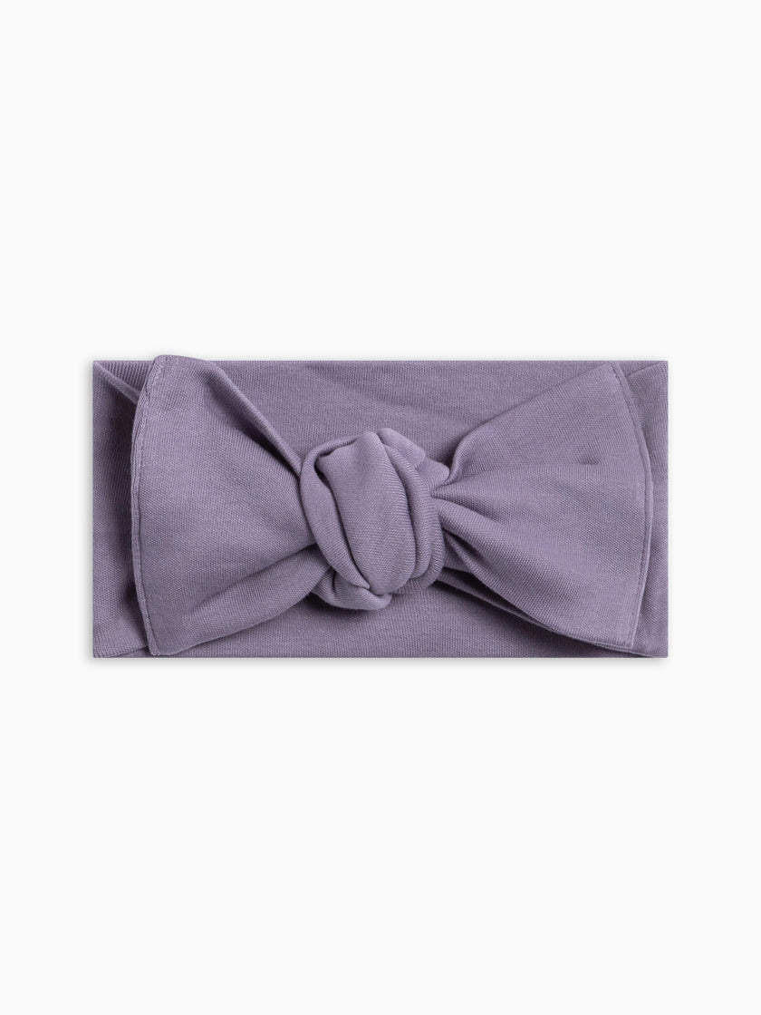 Organic Winter Sleeper and Bow Set