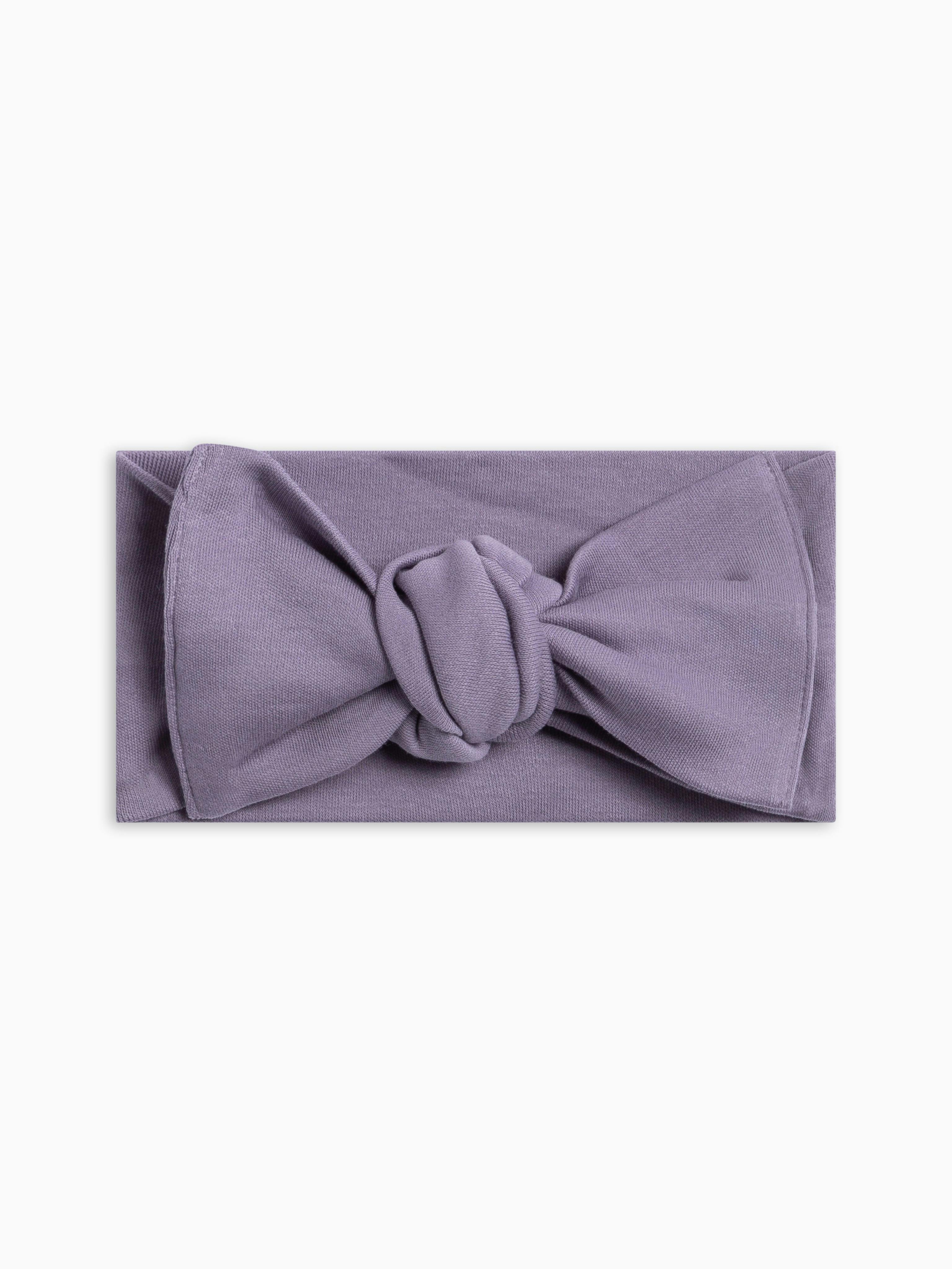 Organic Winter Sleeper and Bow Set
