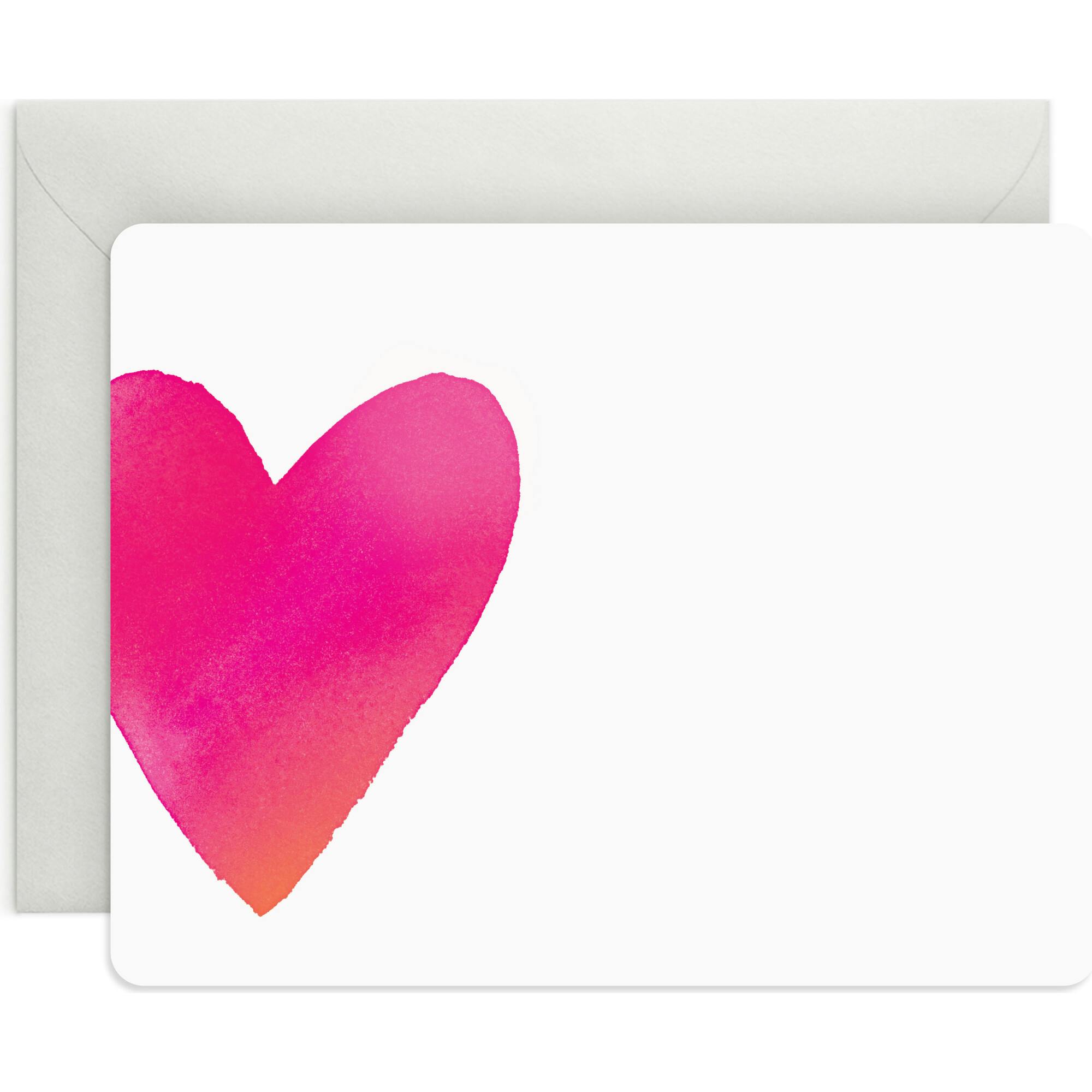 Big Heart Flat Note Set