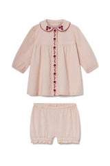 Collier Baby Set in Blushing Pink