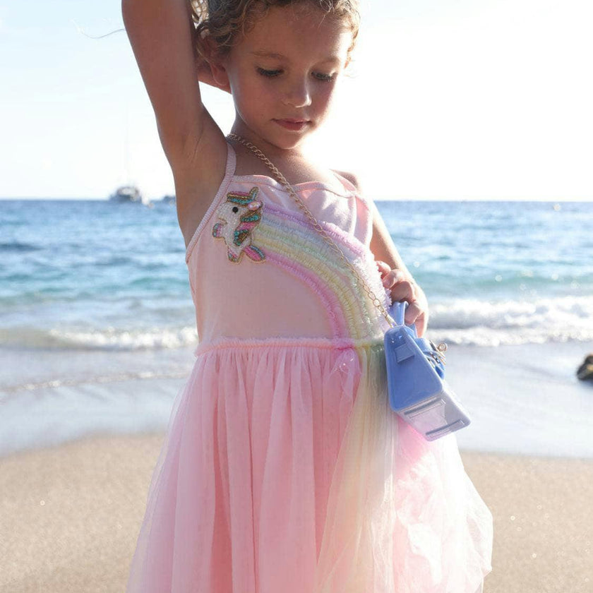 Unicorn Rainbow Tulle Dress