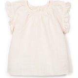 Flutter Sleeve Woven Tunic