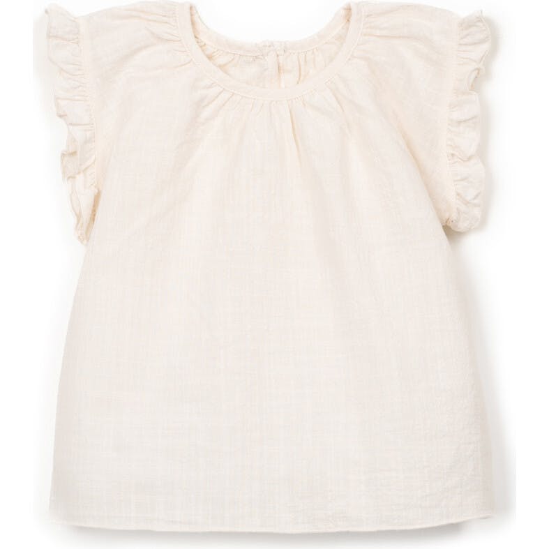 Flutter Sleeve Woven Tunic