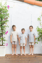 Pinstripe Boys Shirt