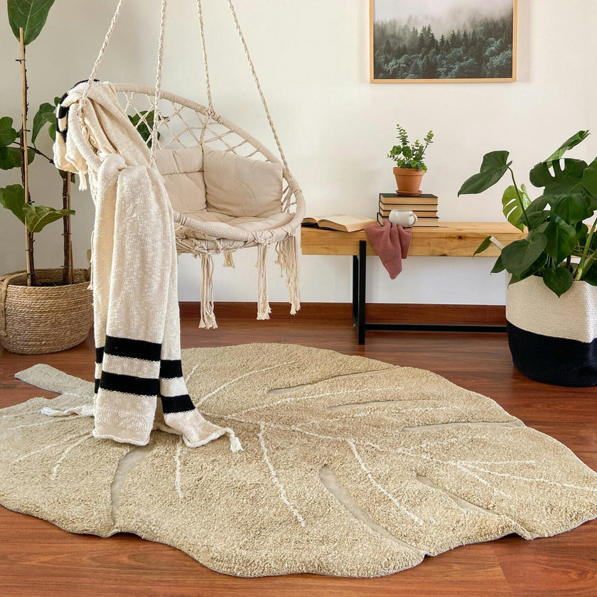 Washable Rug Monstera