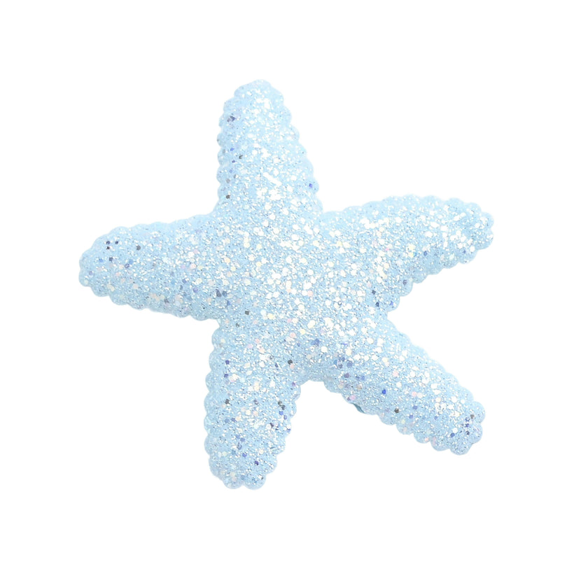 Textured Starfish Hair Clip Set