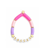 Girls Soccer Bracelet