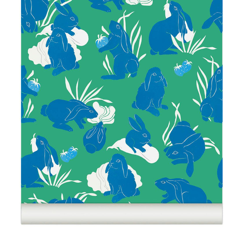 Papier peint HARU coloris Menthe