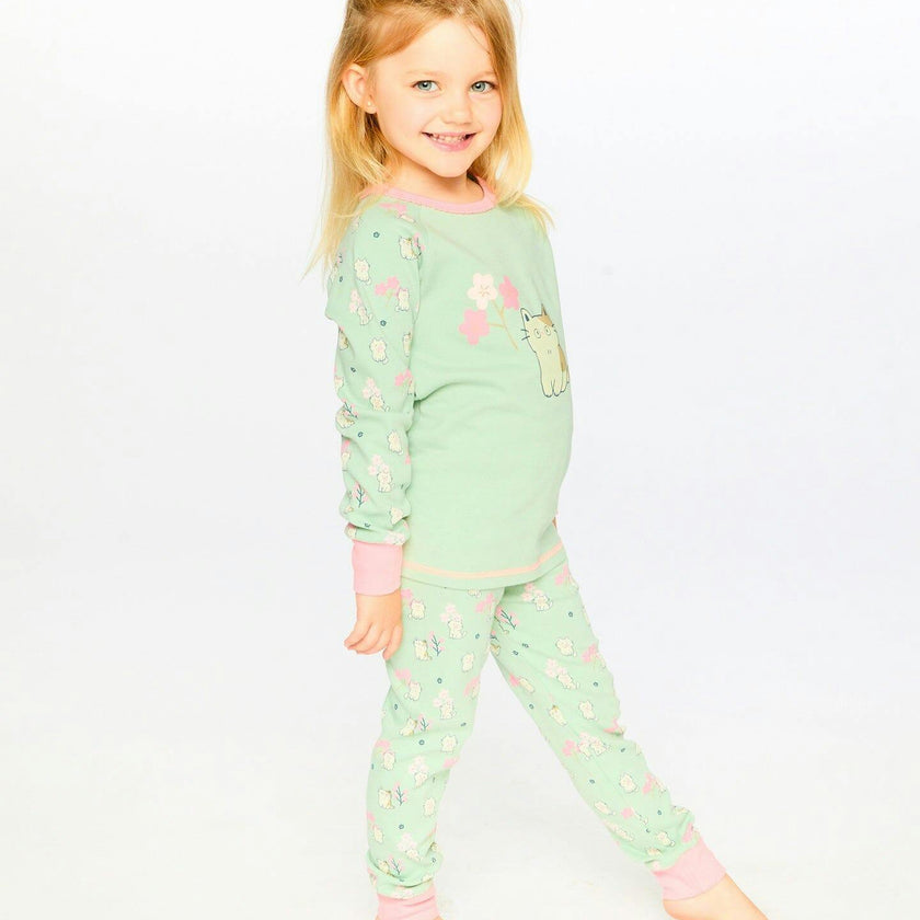 Organic Cotton Two-Piece Pajamas Set