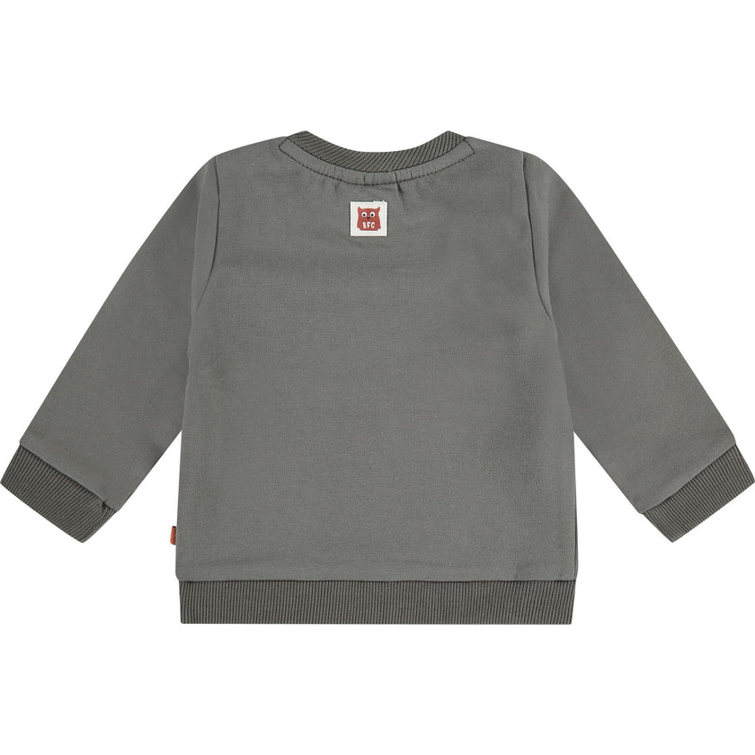 Driving Jeep Graphic Crew Neck Pullover Sweatshirt
