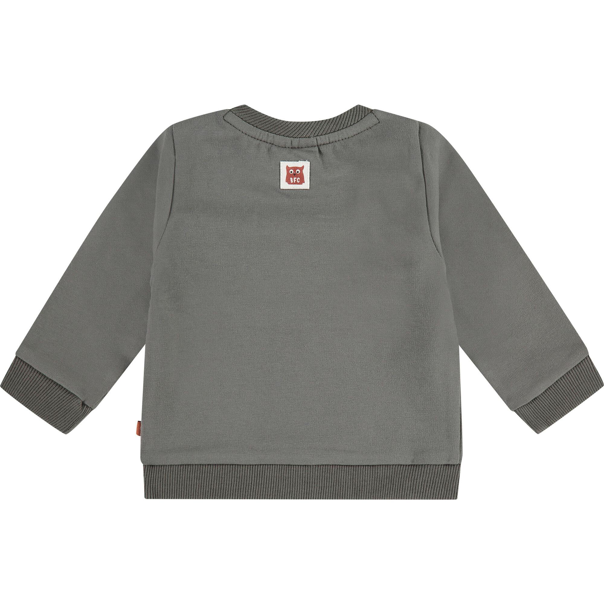 Driving Jeep Graphic Crew Neck Pullover Sweatshirt