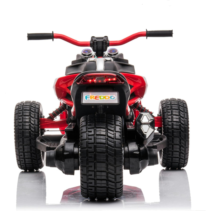 24V Freddo Spider 2 Seater Ride-On 3 Wheel Motorcycle