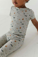 Short Sleeve Lounge Set