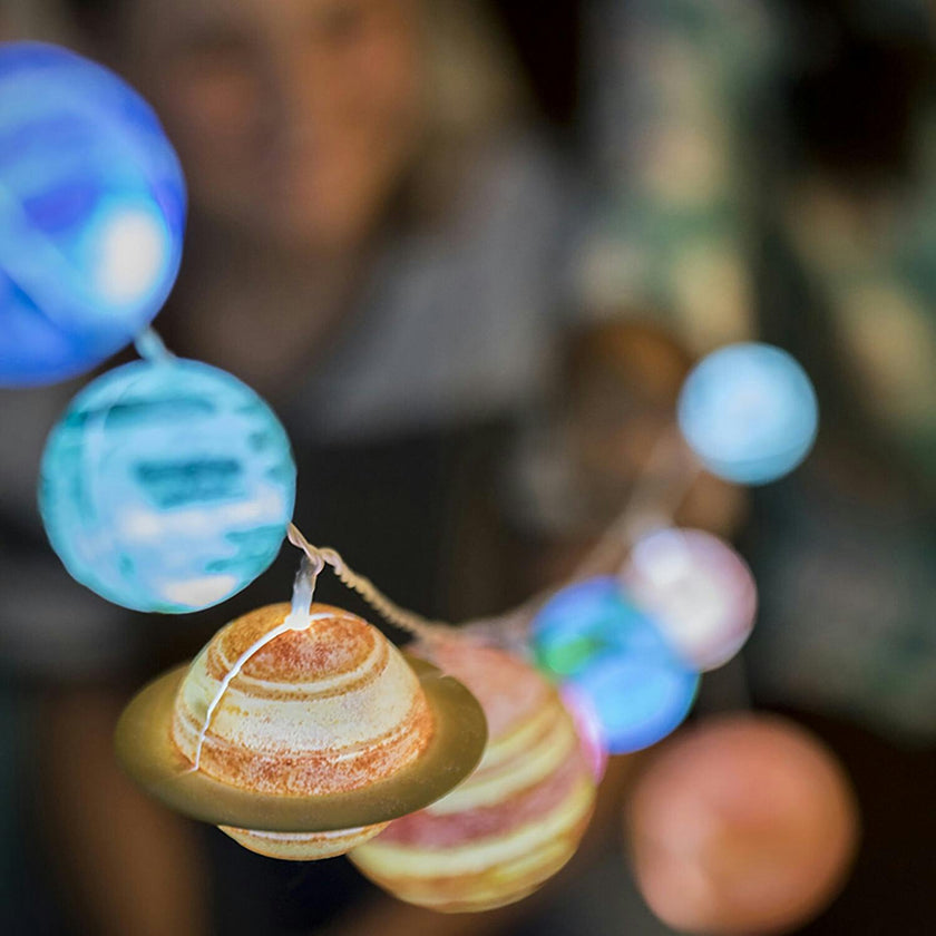 STEAM Powered Kids: Solar System String Lights